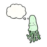 Cartoon Jellyfish N96