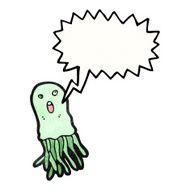 Cartoon Jellyfish N101