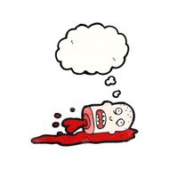 severed head cartoon N2