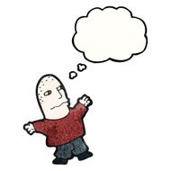 little bald man cartoon N2