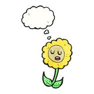 cartoon flower N526