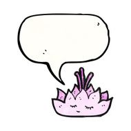 lotus flower cartoon character N5