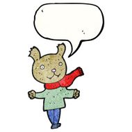 bear wearing clothes cartoon N2