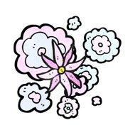 decorative flower cartoon element N5