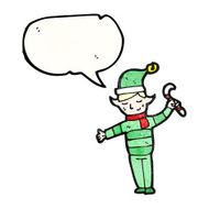 Cartoon Christmas Elf N116
