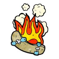 Cartoon Skateboard N83