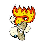 Cartoon Skateboard N84