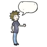 cartoon talking boy N2