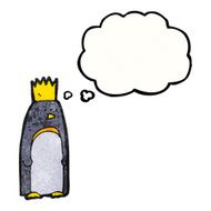 Cartoon Emperor Penguin N13