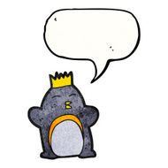 Cartoon Emperor Penguin N14