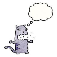 burping cat cartoon N17