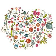 Floral heart N5