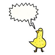 singing bird cartoon N19