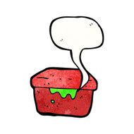 cartoon old lunch box N4