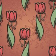 Seamless Floral Pattern N84