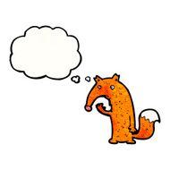 confused cartoon fox N2