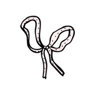 Cartoon Ribbon Bow N5