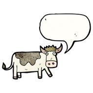 Cartoon Cow N107