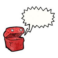 talking box cartoon character N6