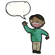 waving man cartoon N3