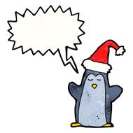 Cartoon penguin N102