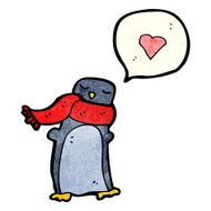 Cartoon penguin N104