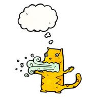 burping cat cartoon N21