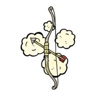 bow and arrow cartoon N9