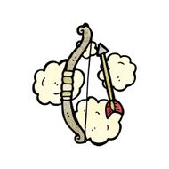 bow and arrow cartoon N10