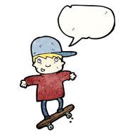 boy on skateboard cartoon N2