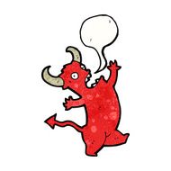 cartoon dancing devil N3