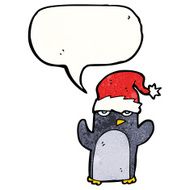 Cartoon penguin N106