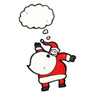 cartoon dancing santa claus N2