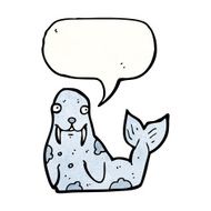 Walrus Cartoon N5