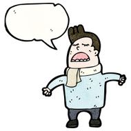 cartoon singing man N21