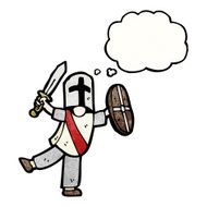 Cartoon Knight N22