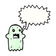 ghost with speech bubble N10