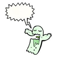 ghost with speech bubble N12
