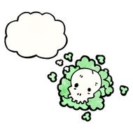 skull cloud cartoon N2