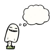 cartoon mushroom N105