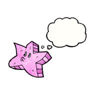 cartoon pink starfish N7