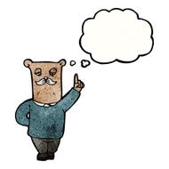 cartoon grandfather bear N2