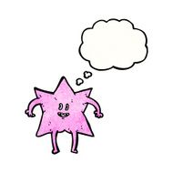 cartoon pink starfish N10