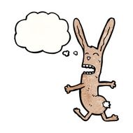 Funny cartoon rabbit N53