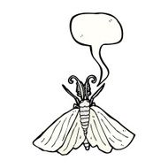 Cartoon Moth N8