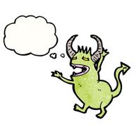 cartoon little devil N120