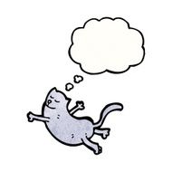 happy cartoon cat N12