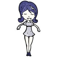 Cartoon Vampire Girl N271