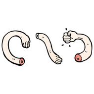 cartoon severed arms N4