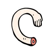 cartoon severed arms N5